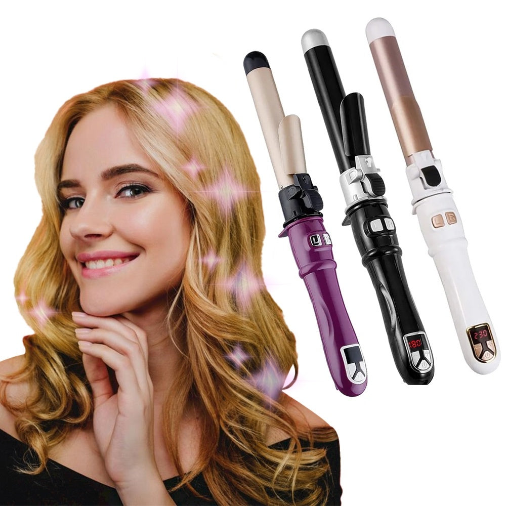 Otating Curling Iron Curling Wand Automatic Hair Curler 30s Instant Heat Auto Hair Waver Hair Styling Irons Otating Curling Iron Curling Wand Automatic Hair Curler 30s Instant Heat Auto Hair Waver Hair Styling Irons